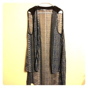 Long Sheer Cardigan
